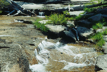 Stream enroute to Peninsula Lake - Yosemite National Park - Aug 1993