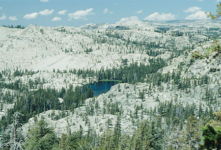Fawn Lake enroute to Peninsula Lake - Yosemite National Park - Aug 1993