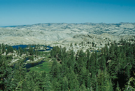 Bear Lake and scenic skyline - Yosemite National Park - Aug 1993
