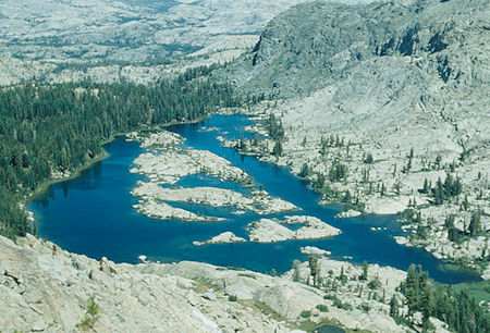 Peninsula Lake - Yosemite National Park - Aug 1993