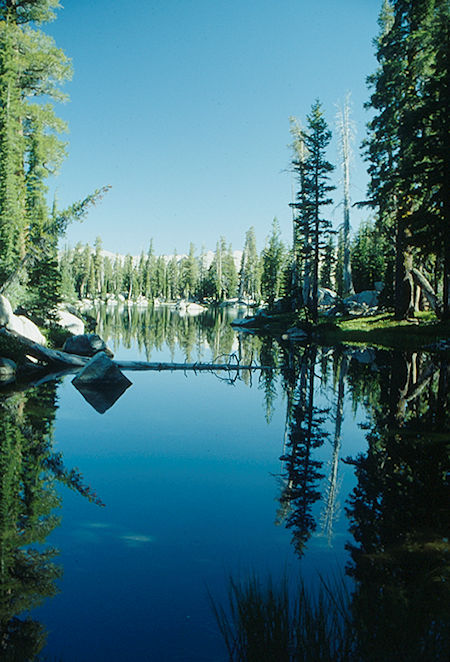 'Z' lake enroute to Huckleberry Lake - Yosemite National Park - Aug 1993
