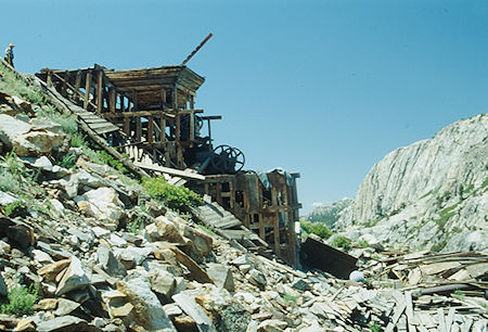 Cherry Creek Mine Mill - Emigrant Wilderness - Aug 1993