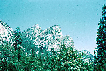 Three Brothers - Yosemite National Park Jul 1957