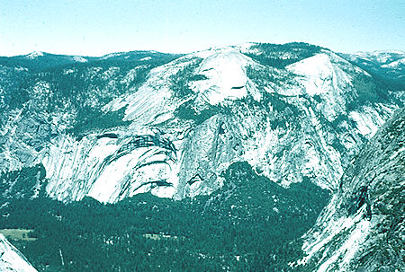 Royal Arches, Basket Dome, North Dome from Panorama Point - Yosemite National Park Jul 1957