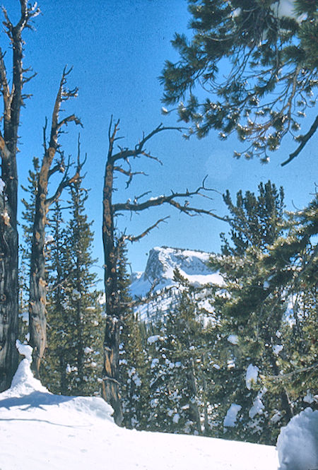 Sierra Crest near Mammoth Pass - Mammoth Lakes Basin 18 Feb 1973