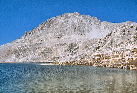 Mt. Hilgard from Lake Italy - John Muir Wilderness 03 Sep 1976