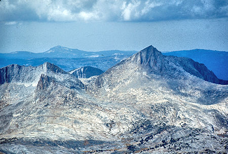Mt. Hooper from Seven Gables summit - John Muir Wilderness 07 Sep 1976