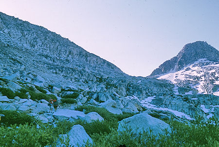 On the way to Knapsack Pass - Kings Canyon National Park 24 Aug 1969