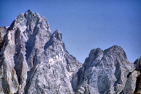 Mount Winchell from Columbine Peak - Kings Canyon National Park 24 Aug 1969