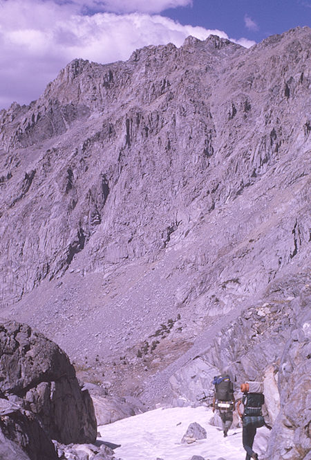 Descending to Dragon Lake - Kings Canyon National Park 30 Aug 1970