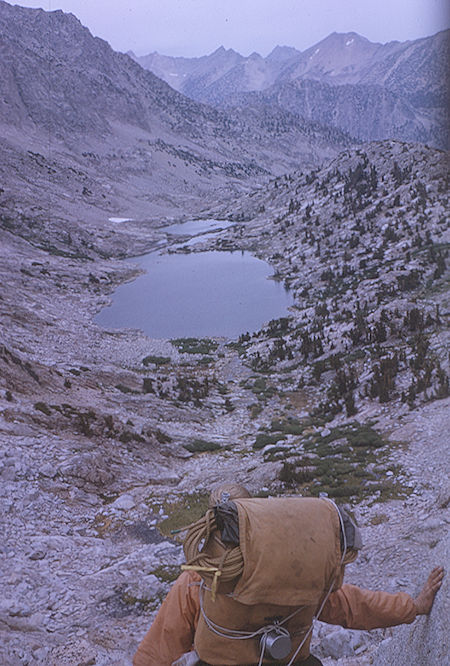 Upper Vidette Lake - Kings Canyon National Park 30 Aug 1963