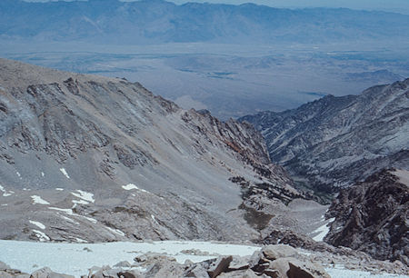 George Creek from top of Trojan Peak - Jul 1971