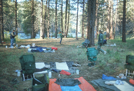 Camp at Kern Flat