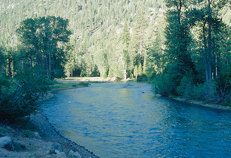 Stanislaus River at Kennedy Meadow Resort - Emigrant Wilderness 1993