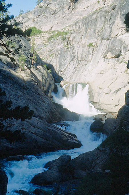 Stanislaus River at second bridge - Emigrant Wilderness 1993