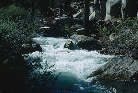 Summit Creek near camp - Emigrant Wilderness 1993