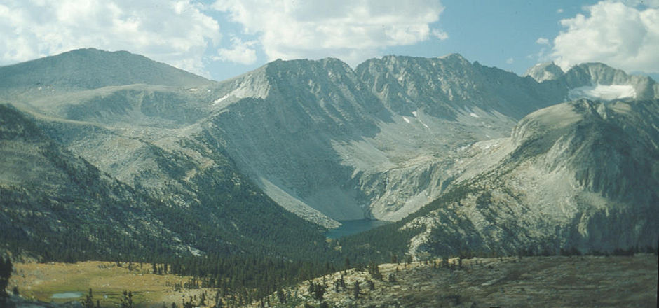 Mono Pass, Fourth Recess from Pioneer Basin - 1987