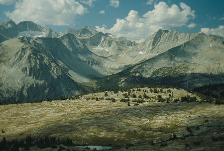 Mt. Abbot, Mt. Mills, Mt. Gabb, Third Recess from Pioneer Basin - 1987
