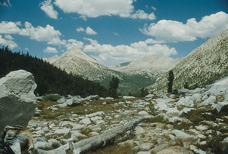 Mt. Hopkins, Pioneer Basin from near Third Recess Lake - 1987