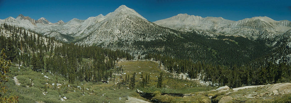 Red & White Mountain, Red Slate Mountain, Hopkins Basin, Mt. Hopkins, Mt. Stanford, Pioneer Basin - 1987