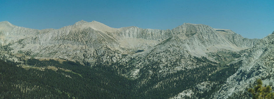 Mt. Huntington, lower Pioneer Basin, Golden Creek - 1987