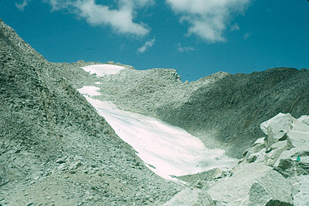 Glacier on Mount Sill - Kings Canyon National Park 21 Aug 1960