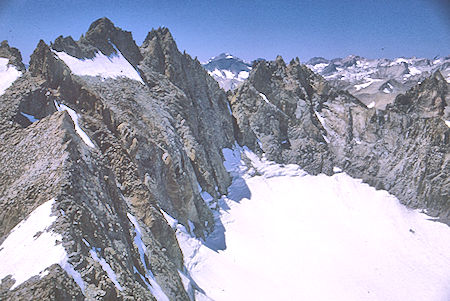 North Palisade from Mount Sill - Kings Canyon National Park 25 Aug 1969