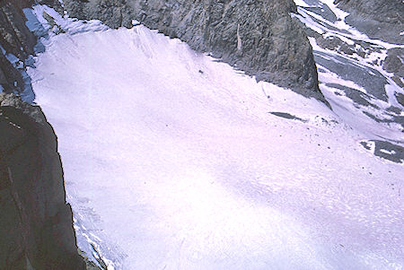 Palisade Glacier from Mount Sill - Kings Canyon National Park 25 Aug 1969