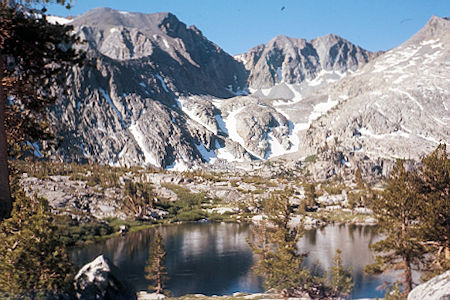 Sierra Nevada - Kings Canyon National Park - Lower Woods Lake basin 1972
