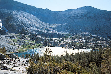 Sierra Nevada - Kings Canyon National Park - Lakes west of Woods Lake 1975