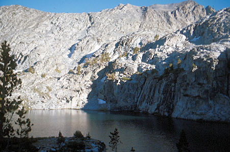 Sierra Nevada - Kings Canyon National Park - Lake west of Woods Lake 1975
