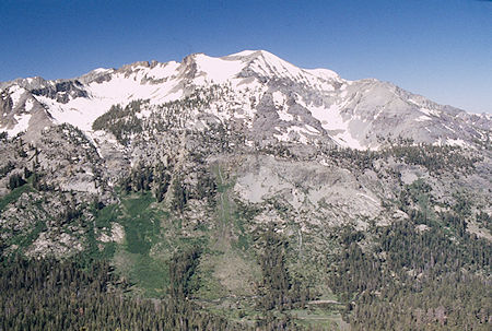 Cascades across canyon from side of Leavitt Peak - Emigrant Wilderness 1995