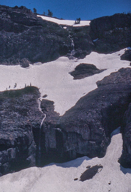 West Soda Canyon cascade - Emigrant Wilderness 1995