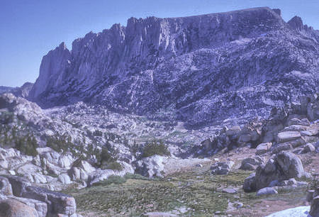 VIew back from trail - Yosemite National Park - 24 Aug 1962