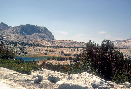 Looking back toward Evelyn Lake - Yosemite National Park - 23 Aug 1966
