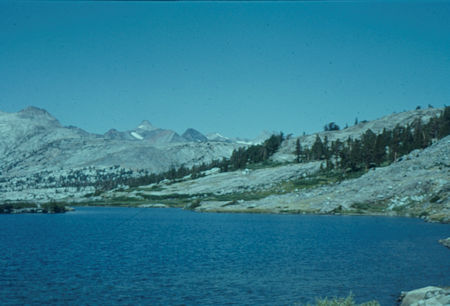 Mount Lyell, 1000 Island Lake - Ansel Adams Wilderness - 09 Aug 1959