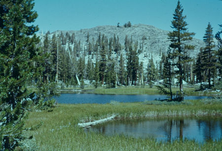 One of Trinity Lakes - Ansel Adams Wilderness - Aug 1959