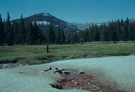Soda Spring near Devils Postpile National Monument - Aug 1959
