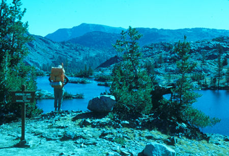 Emerald Lake - Ansel Adams Wilderness - 26 Aug 1966