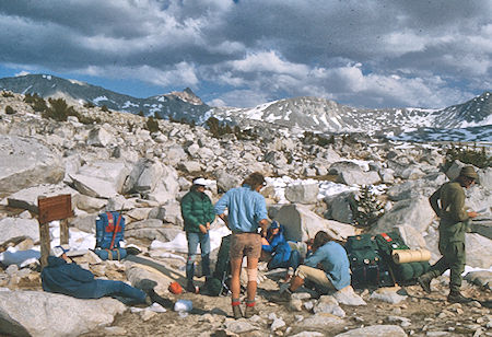 Pine Creek Pass - John Muir Wilderness 04 Jul 1975