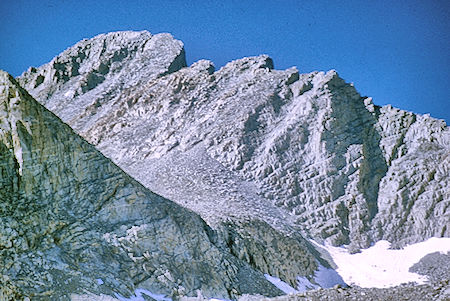 Mount Sill from Cirque Pass - Kings Cayon National Park 25 Aug 1969