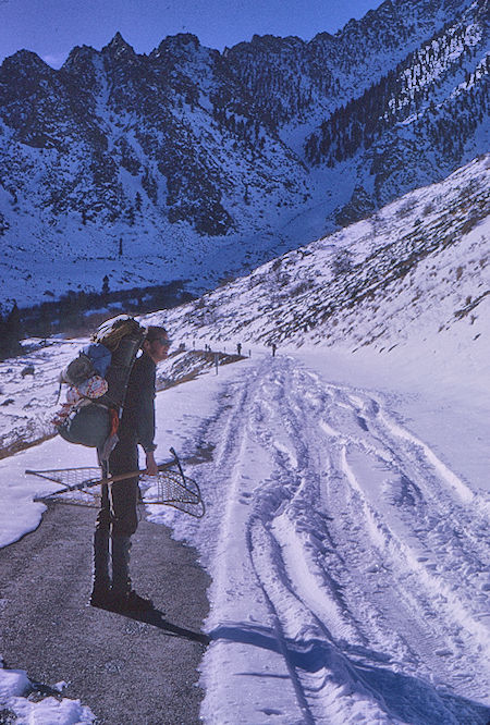 On the Onion Valley Road - Kearsarge Pass 1967