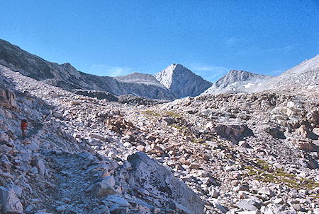 Junction Peak enroute to Forester Pass - Kings Canyon National Park 23 Aug 1971
