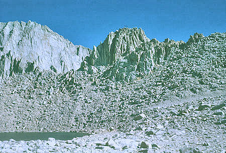 View of north side of Iceberg Lake