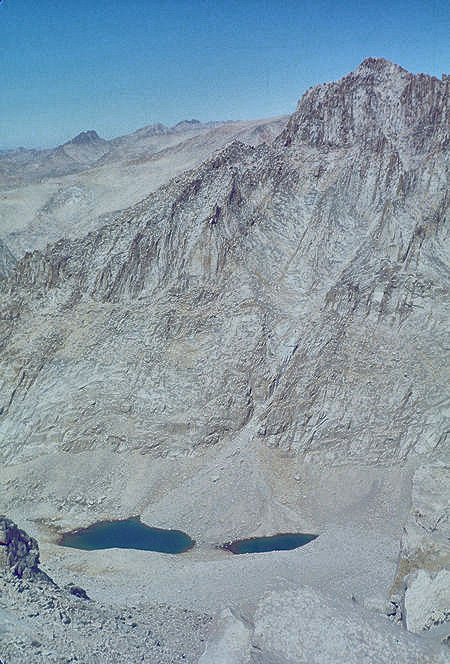 Lakes northwest of Whitney-Russell pass