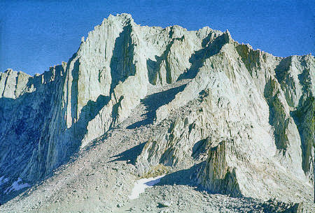 Mt Russell from Whitney-Russell pass