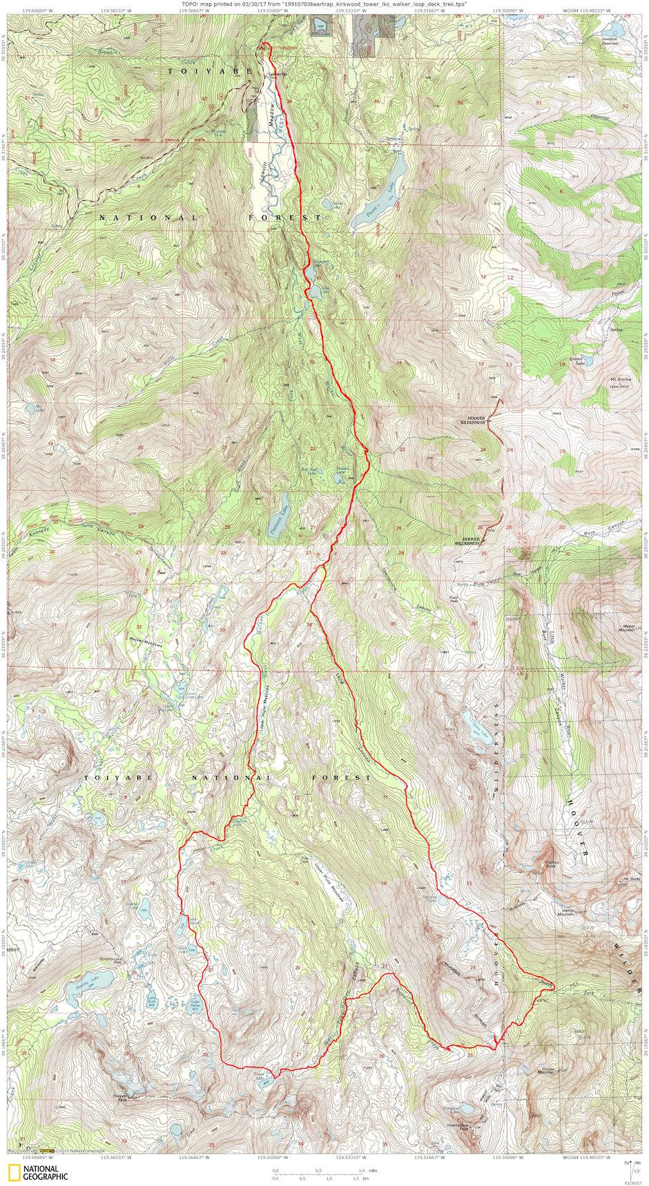 Beartrap/Tower/Walker Loop map