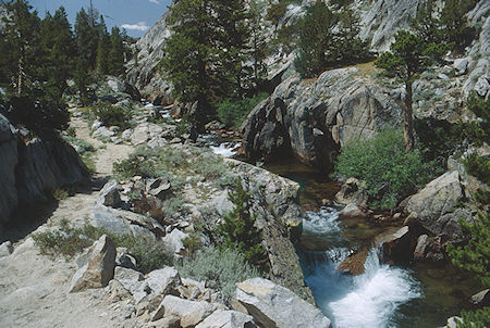 Walker River near Fremont Lake trail - Hoover Wilderness 1992