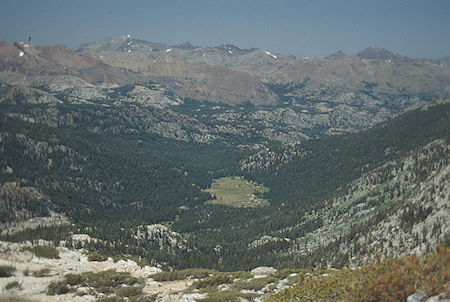 Piute Meadow from above Kirkwood Lake - Hoover Wilderness 1992