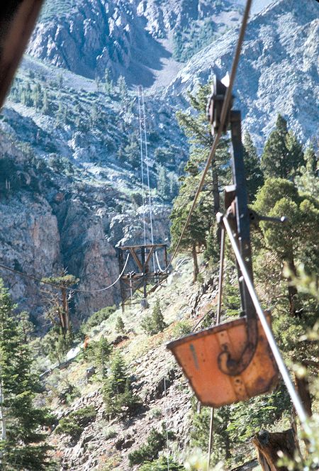 Tungstar Mine Tramway on Gable Lakes Trail - 09 Jul 1977
